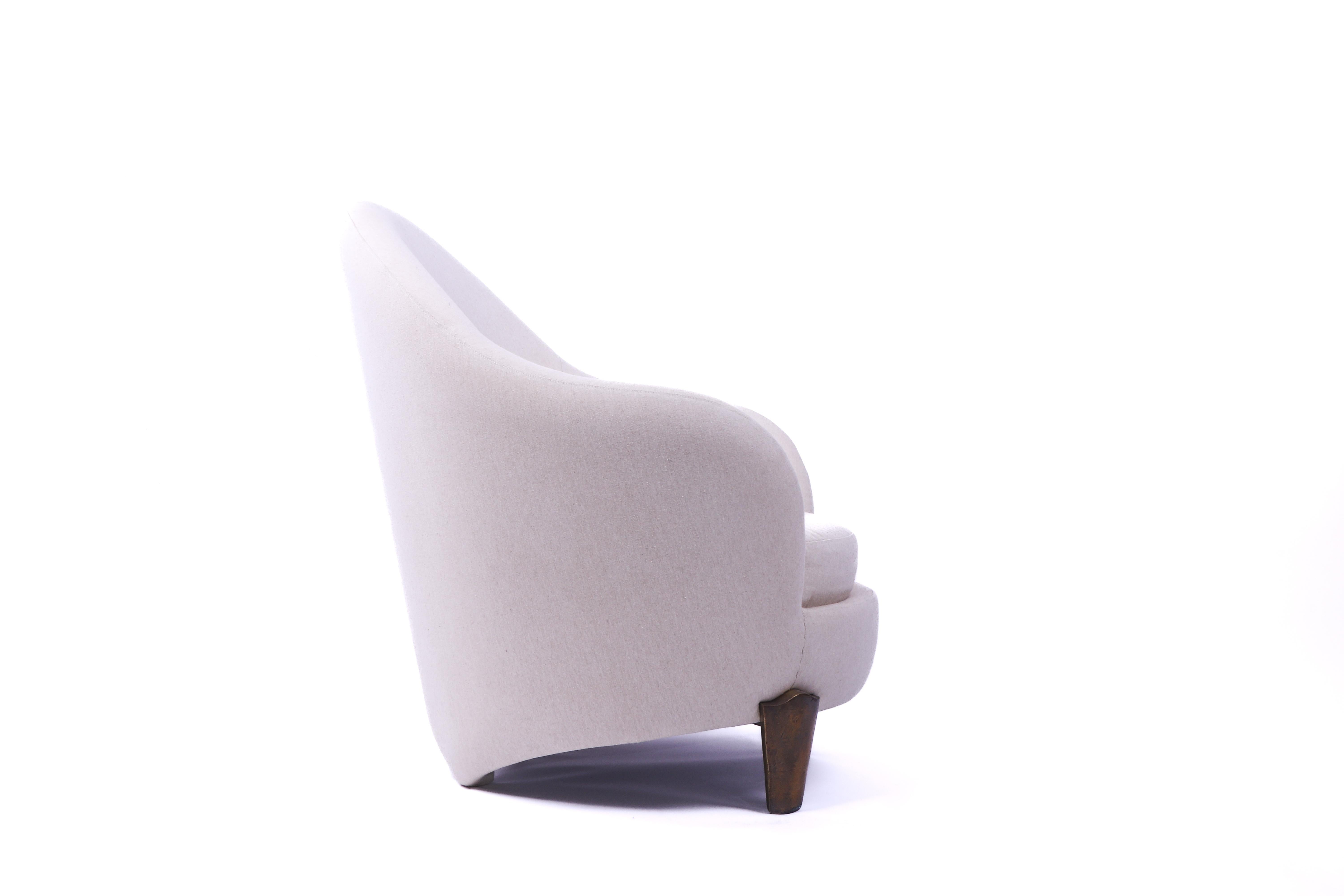 Streamlined Moderne Pair of Original 'Koala' Club Chairs with by Elizabeth Garouste & Mattia Bonetti