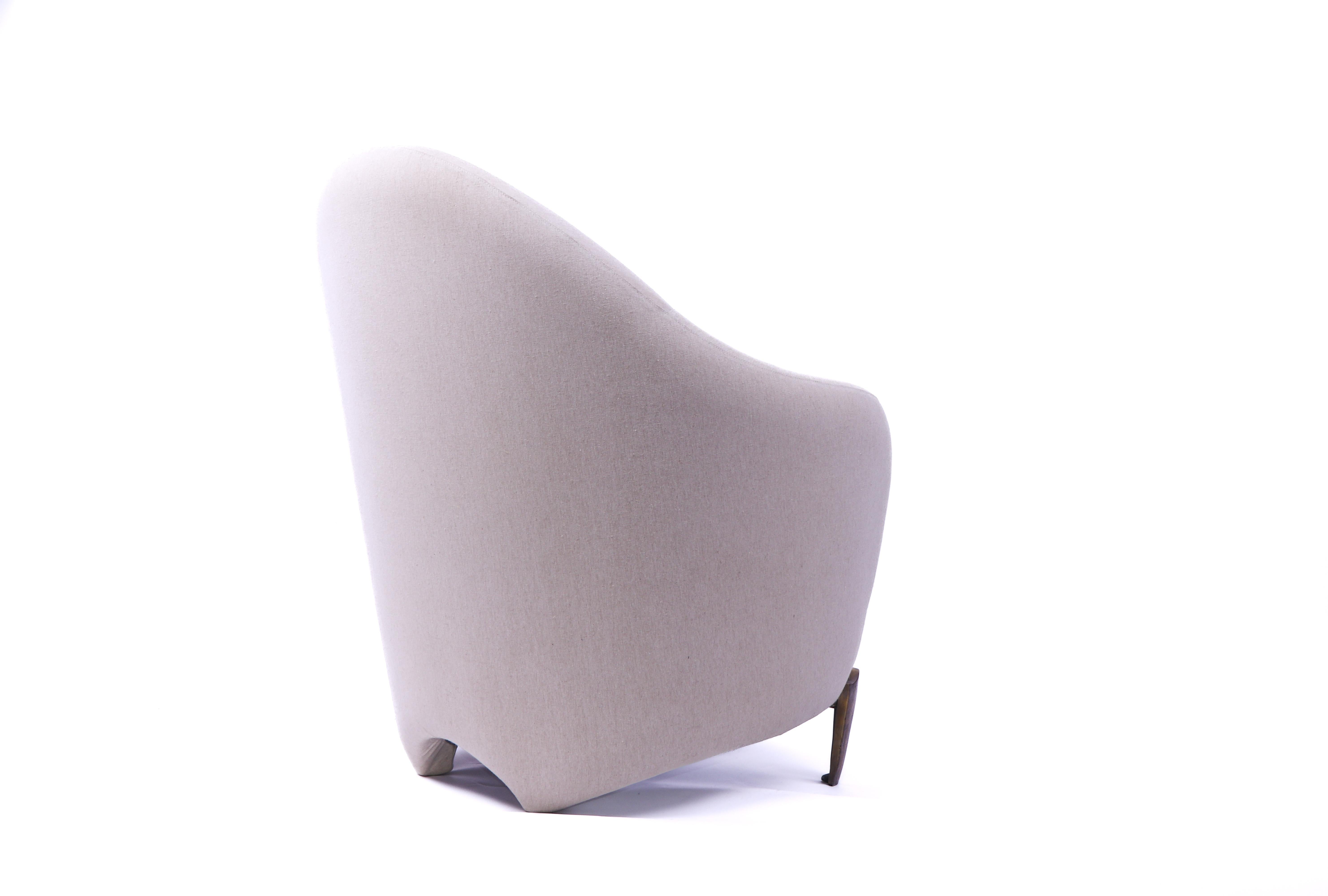 French Pair of Original 'Koala' Club Chairs with by Elizabeth Garouste & Mattia Bonetti