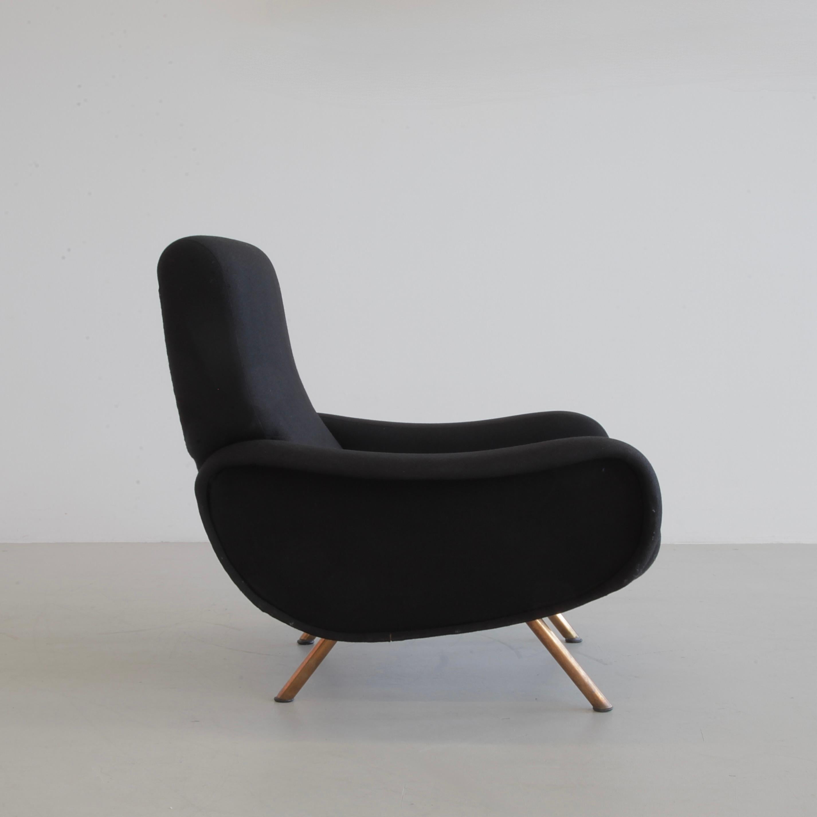 Italian Pair of original LADY Armchairs by Marco ZANUSO, Arflex Italy 1950s