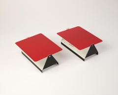 Pair of Original Mid-Century Charlotte Perriand "CP1" Wall Lights, France 1960s
