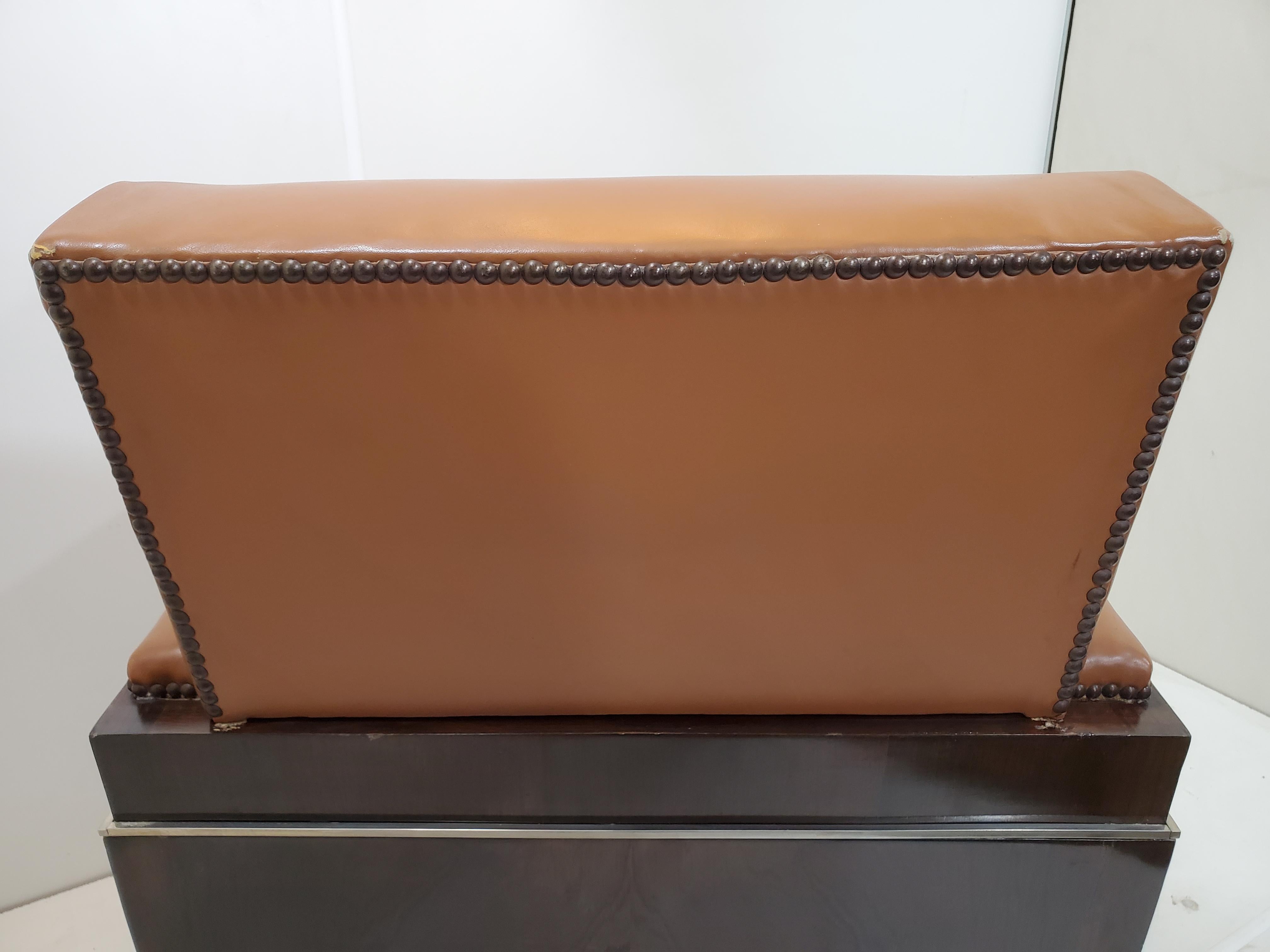Coppia di poltrone cubiste in legno di palissandro originali e rare dell'Art Déco francese in vendita 7