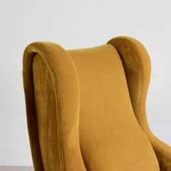 Pair of Original Senior Armchairs by Marco Zanuso, Arflex, Italy