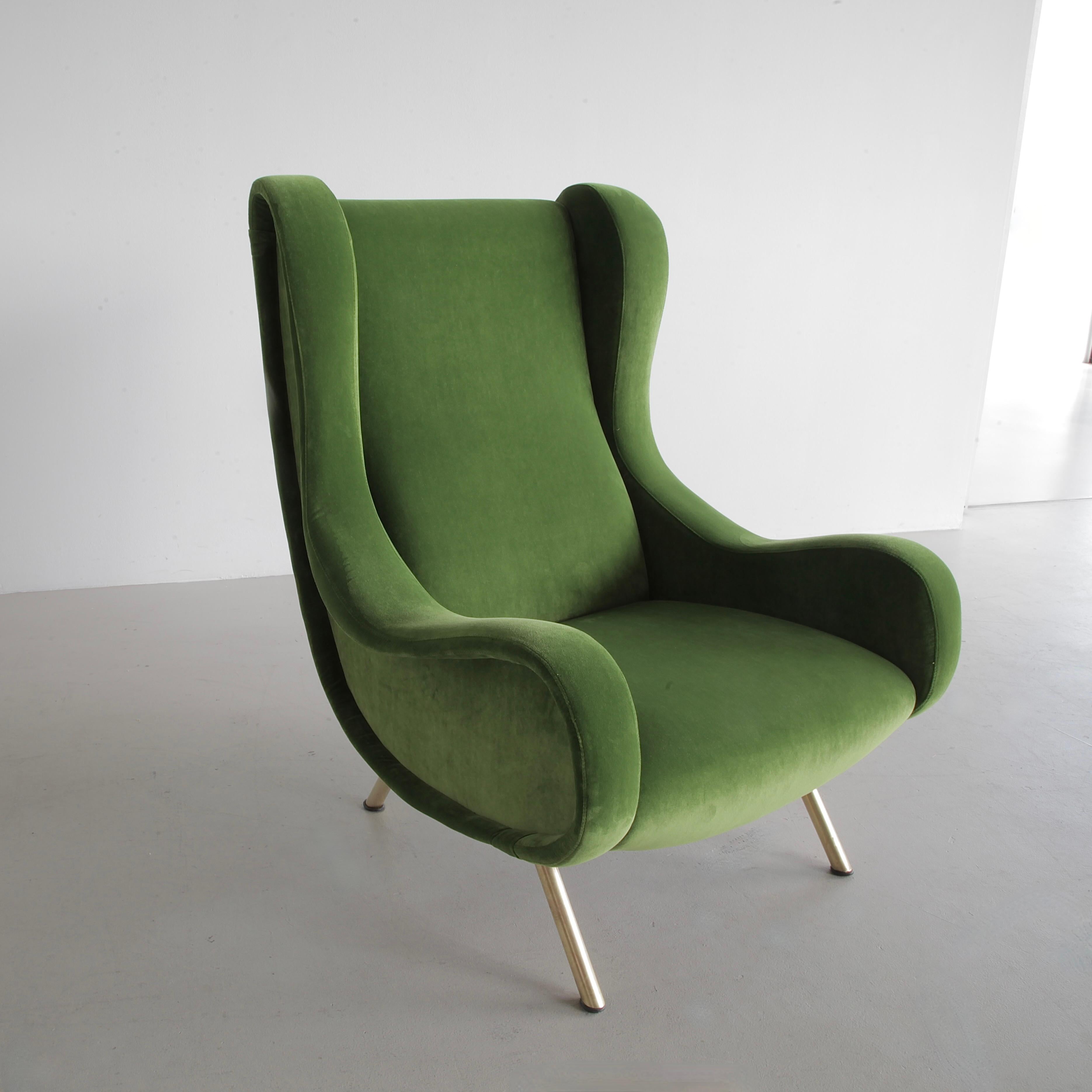 Mid-Century Modern Paire de fauteuils SENIOR originaux de Marco ZANUSO, Arflex Italie en vente