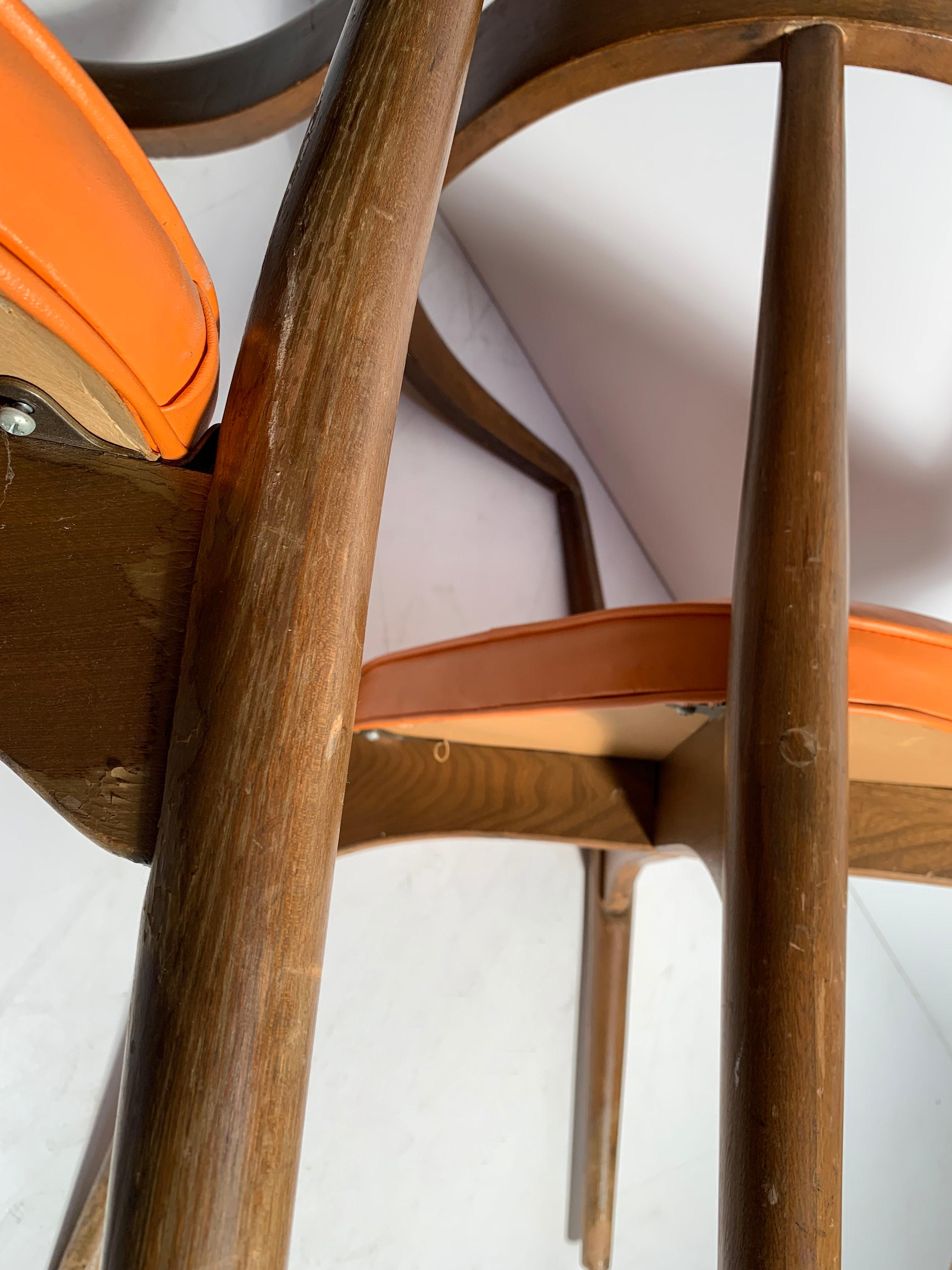 Paire de fauteuils vintage originaux Lawrence Peabody en vente 10