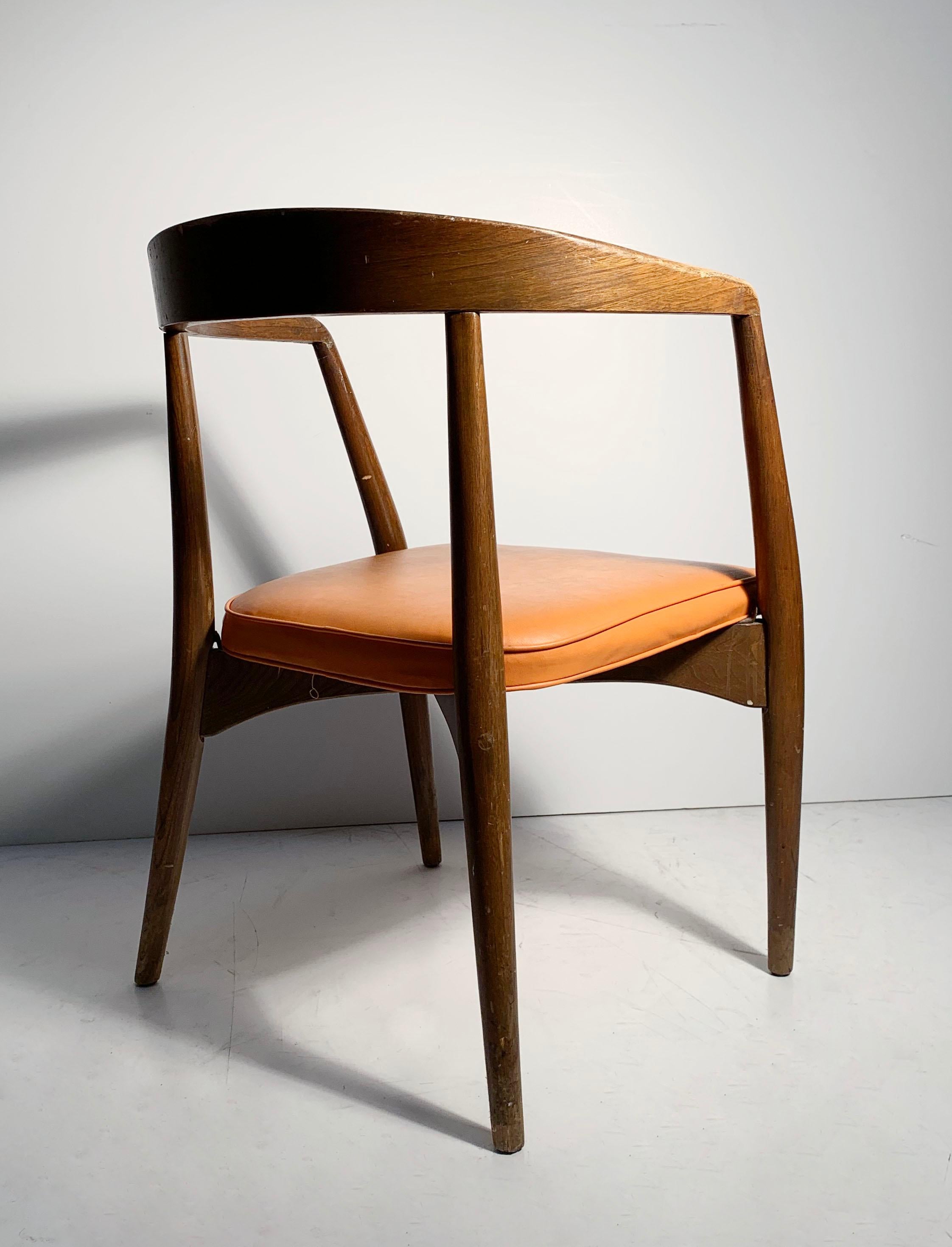 Paire de fauteuils vintage originaux Lawrence Peabody Bon état - En vente à Chicago, IL