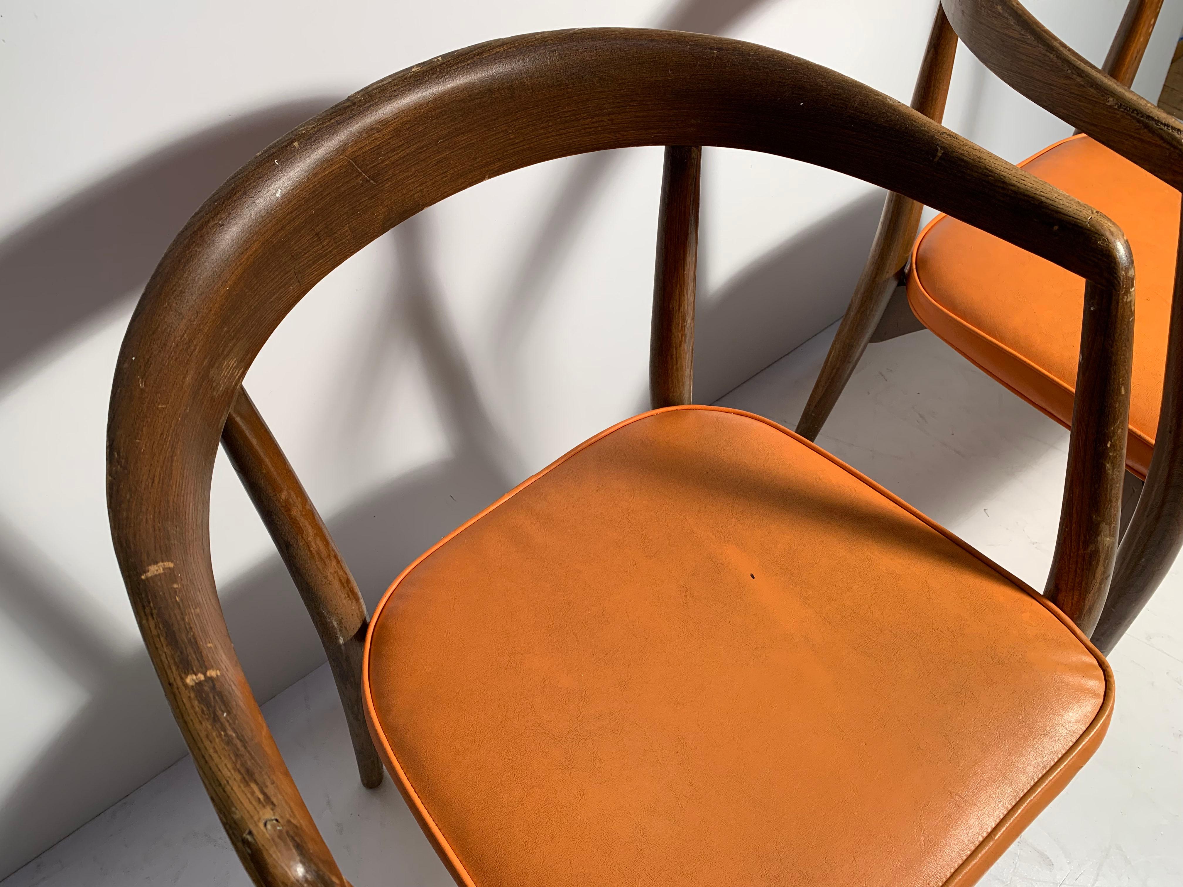Paire de fauteuils vintage originaux Lawrence Peabody en vente 2