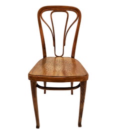 Pair of Original Wiener Werkstätte Thonet Side /Slipper/ Accent / desk Chairs