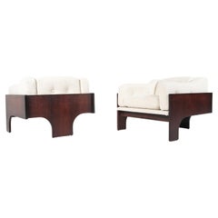 Pair of Oriolo Armchairs by Claudio Salocchi for Sormani, 1960s