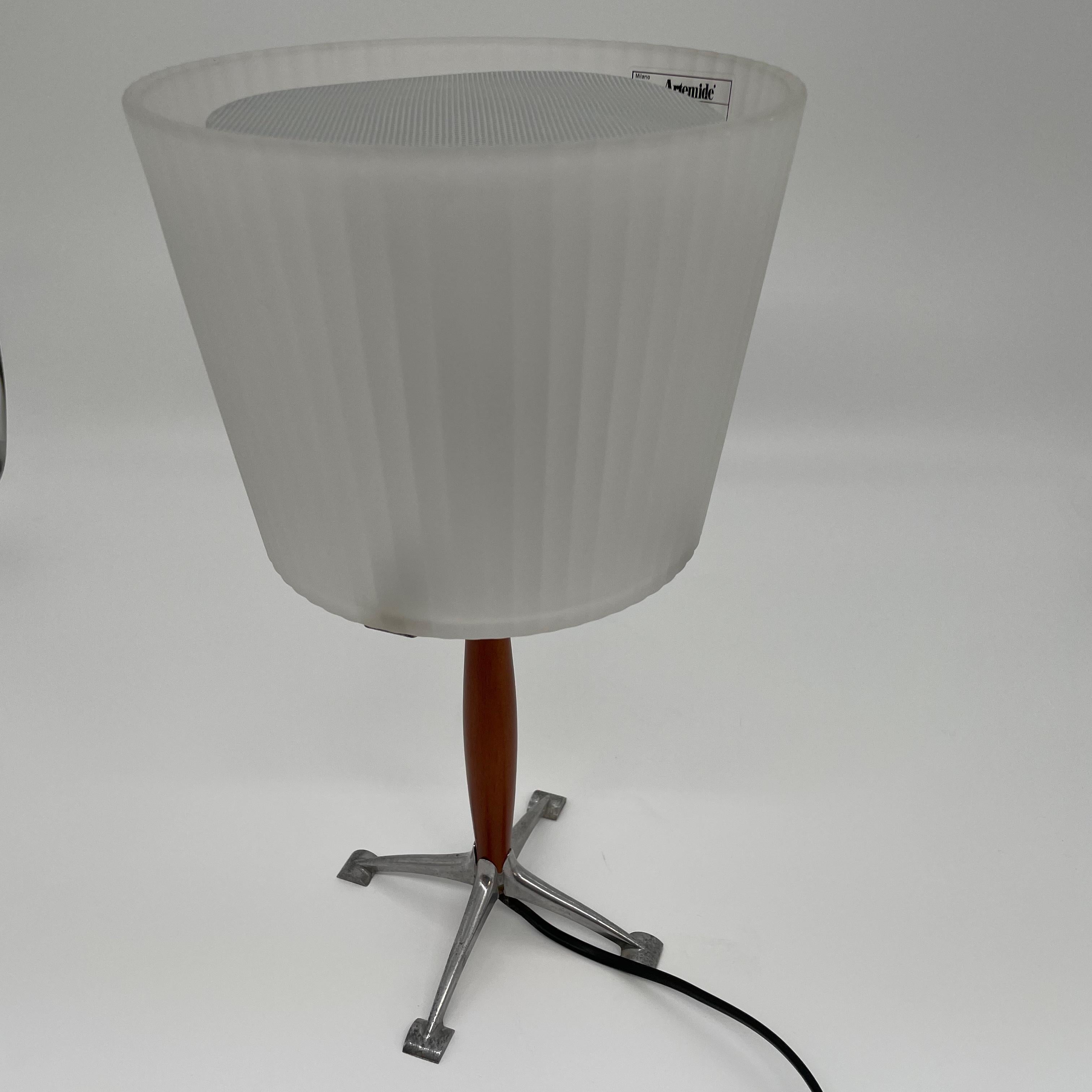 Aluminium Paire de lampes de table Orione de Rodolfo Dordoni pour Artemide, années 1990 en vente