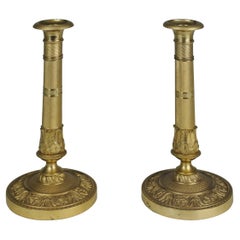 Pareja de Candeleros de Ormolu