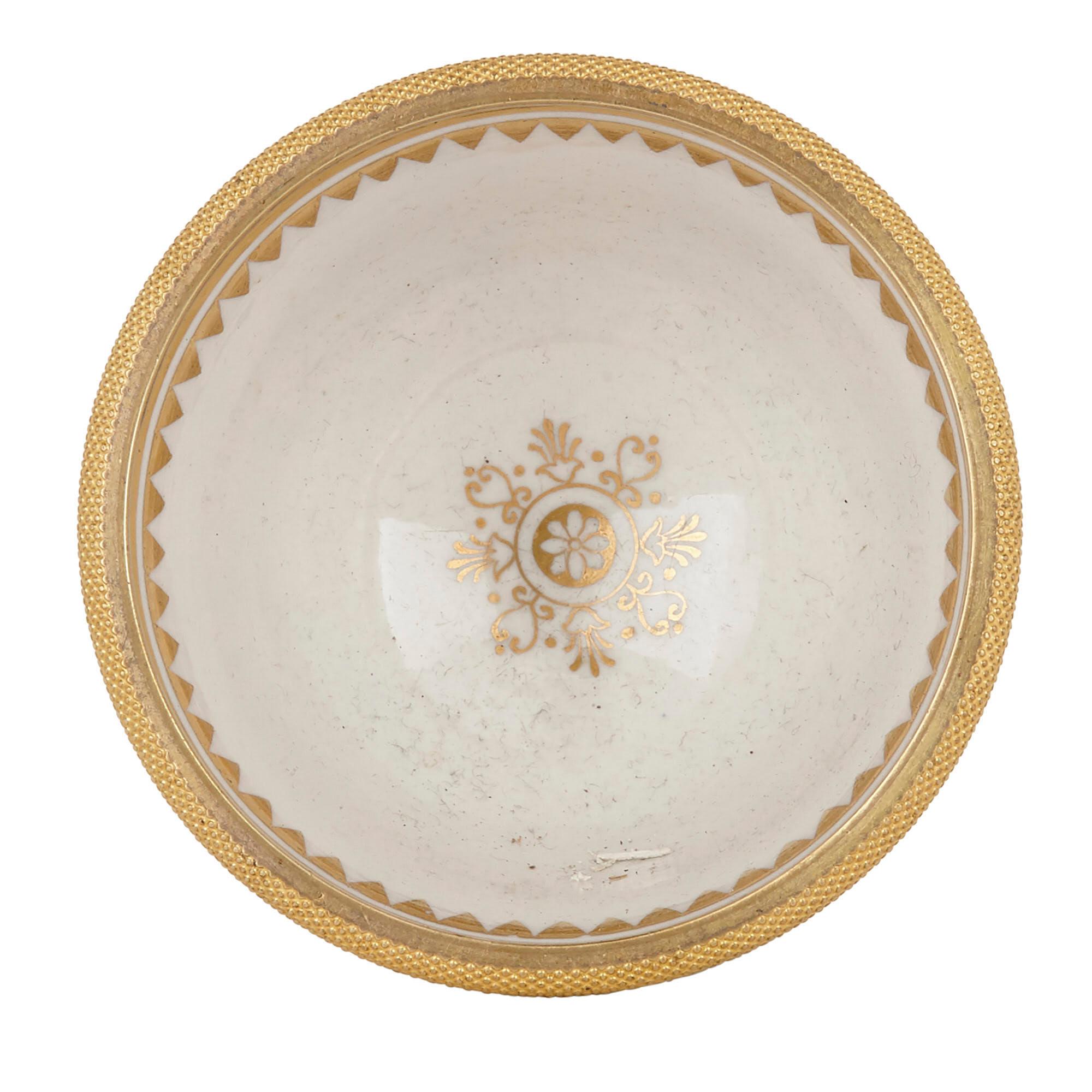 Pair of Ormolu Mounted Flight, Barr & Barr Porcelain Bowls of Persian Interest 1