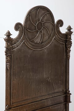 Pair of Ornate Cast Steel Campaign Beds