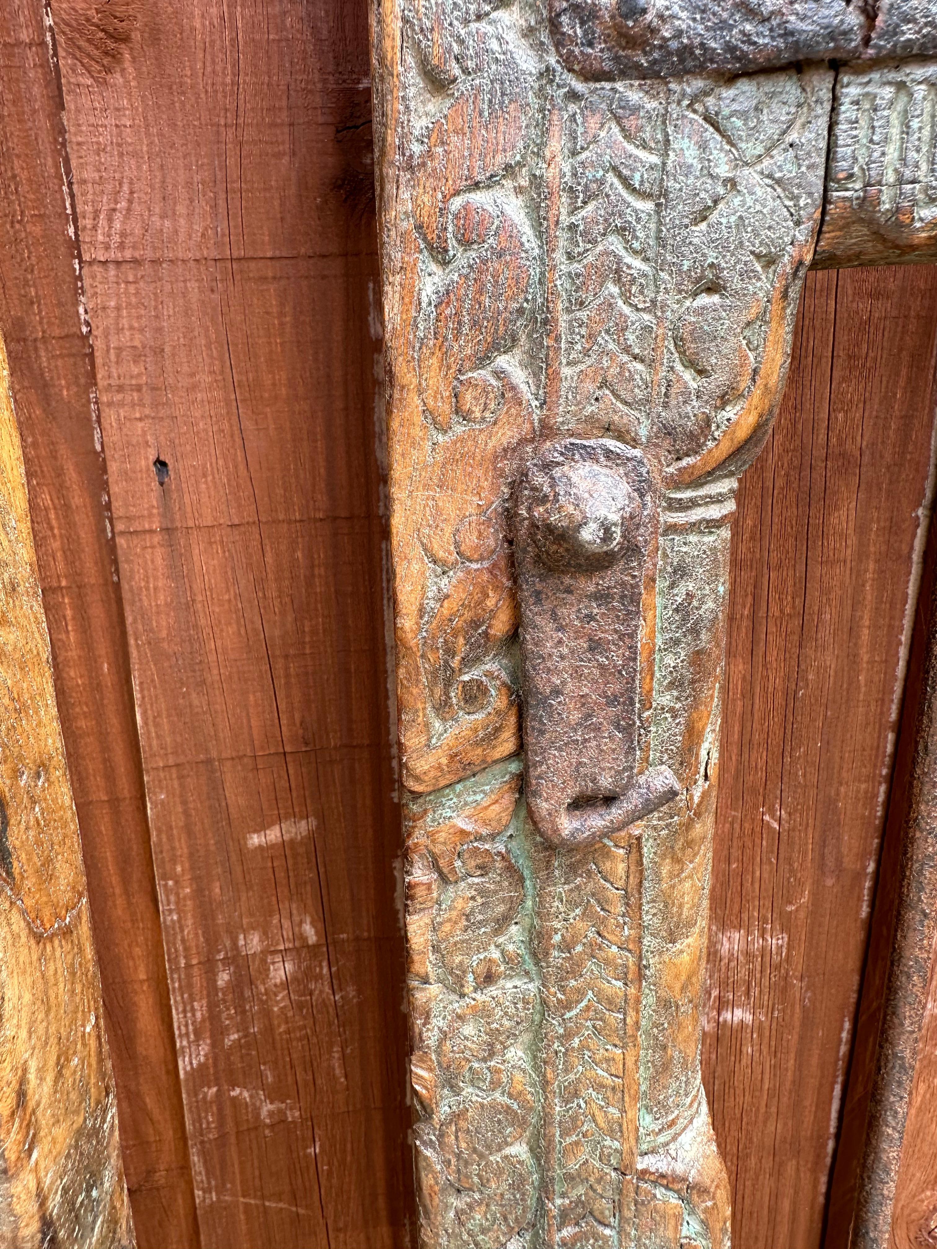 Coppia di porte indiane Jali ornate, XIX secolo in vendita 1