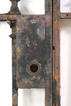 Pair of Ornate Wrought Iron Entry Gates, Wall Street, NYC