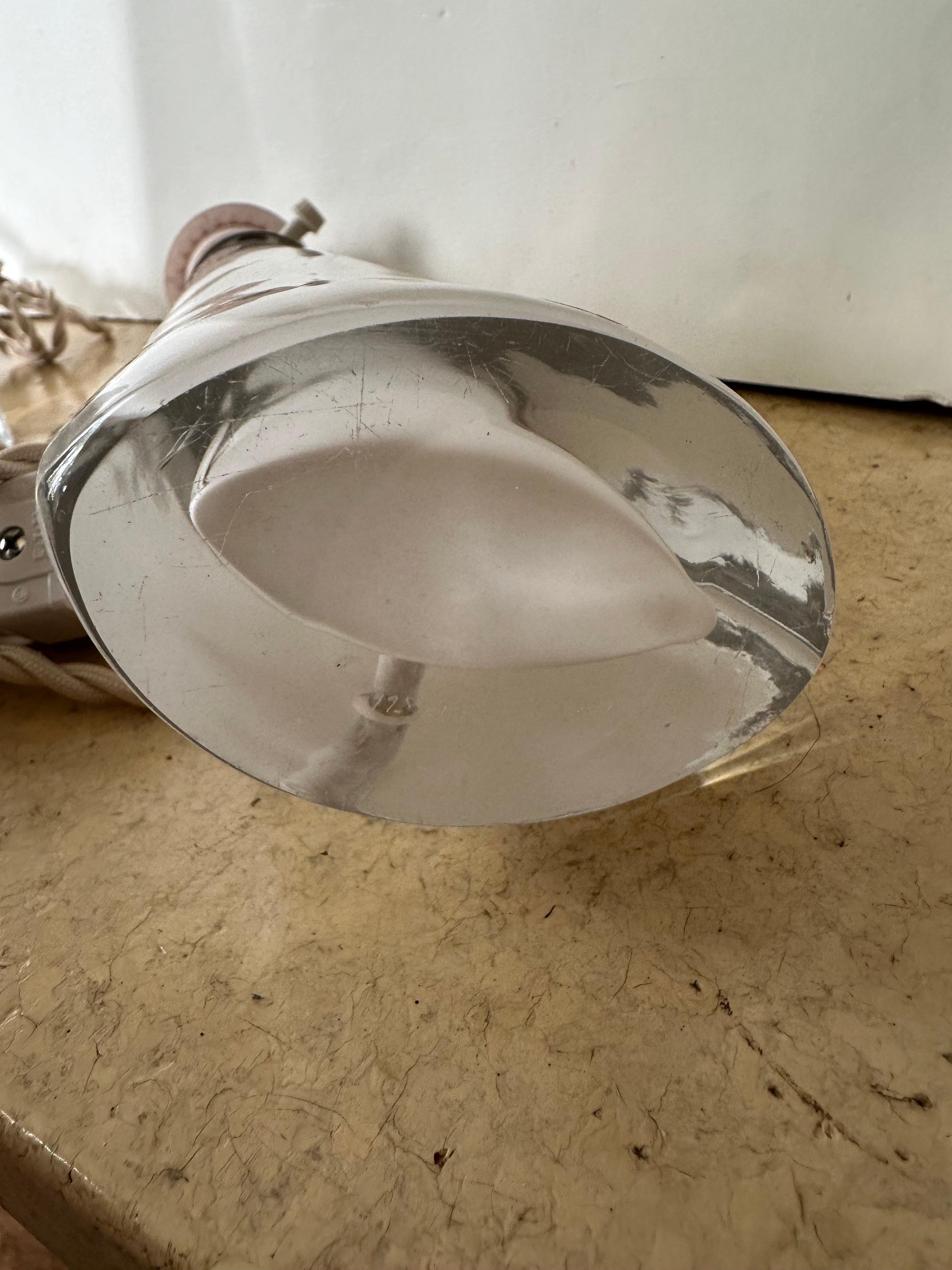 Paire de lampes en verre Orrefors par Carl Fagerlund en vente 2
