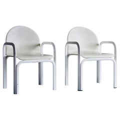 Pair of Orsay Arm Chairs by Gae Aulenti for Knoll