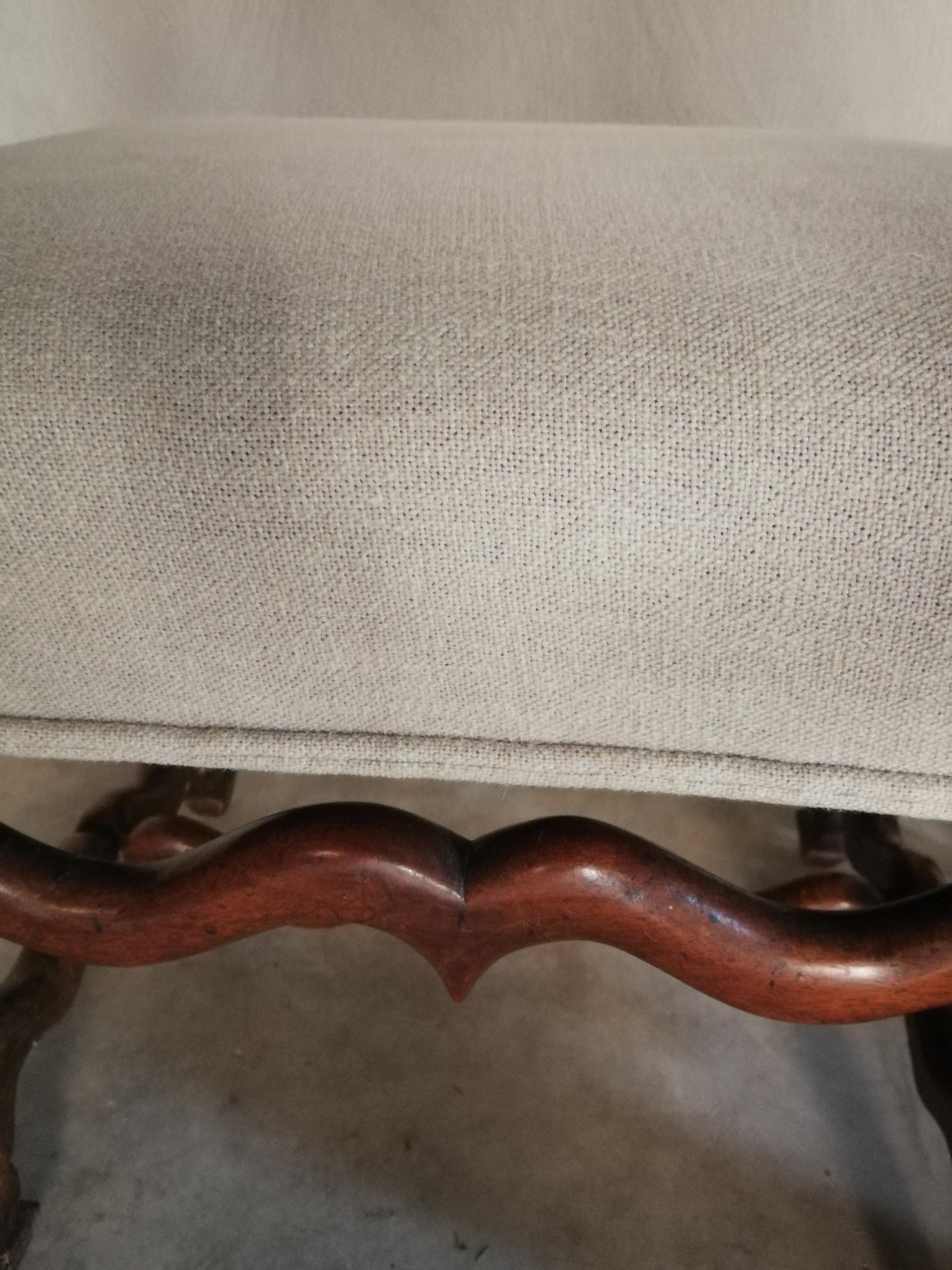 Pair of Os De Mouton Stools In Fair Condition For Sale In Merchtem, Merchtem