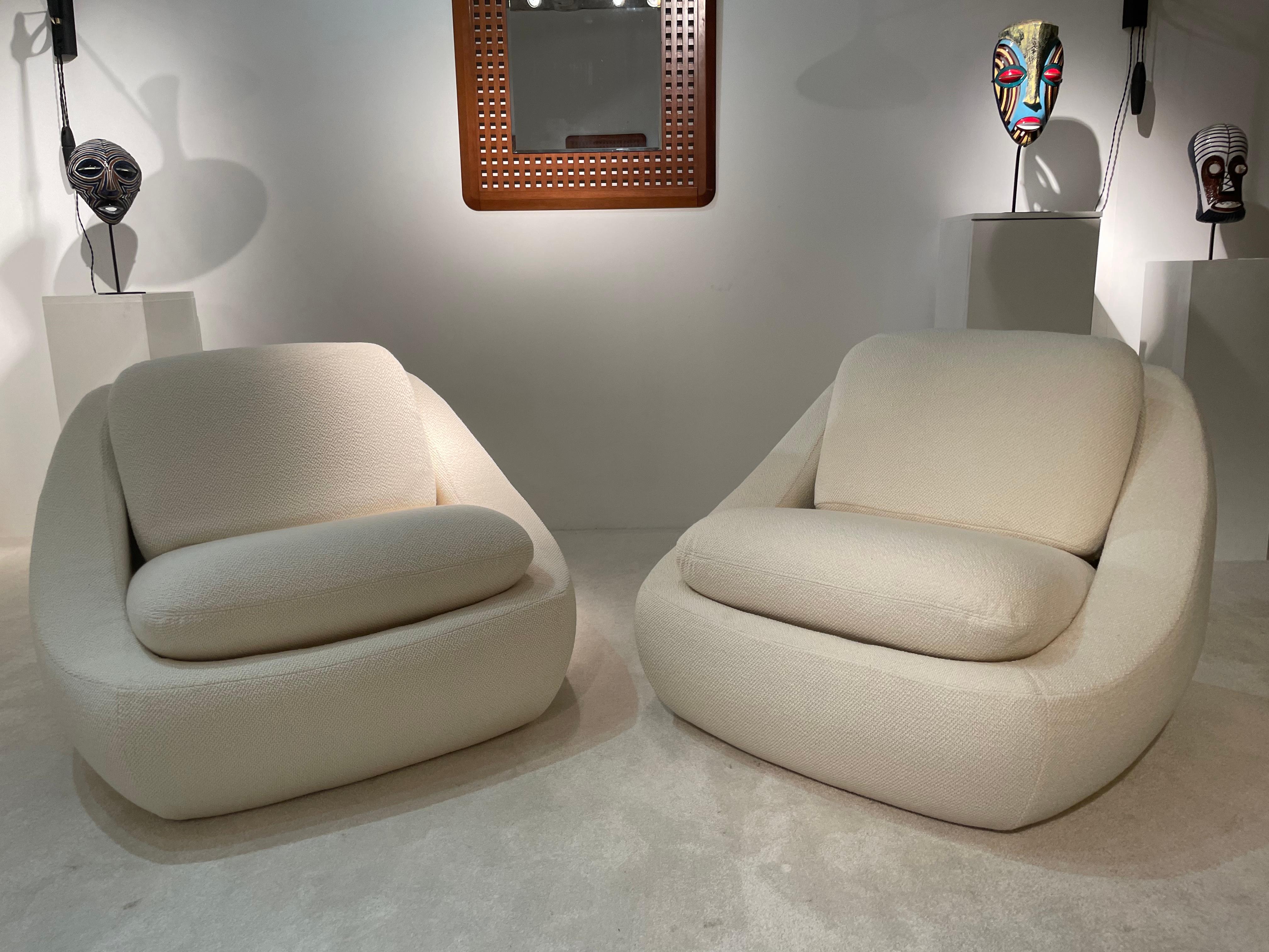 Pair of OSAKA armchairs by Boris Burov.