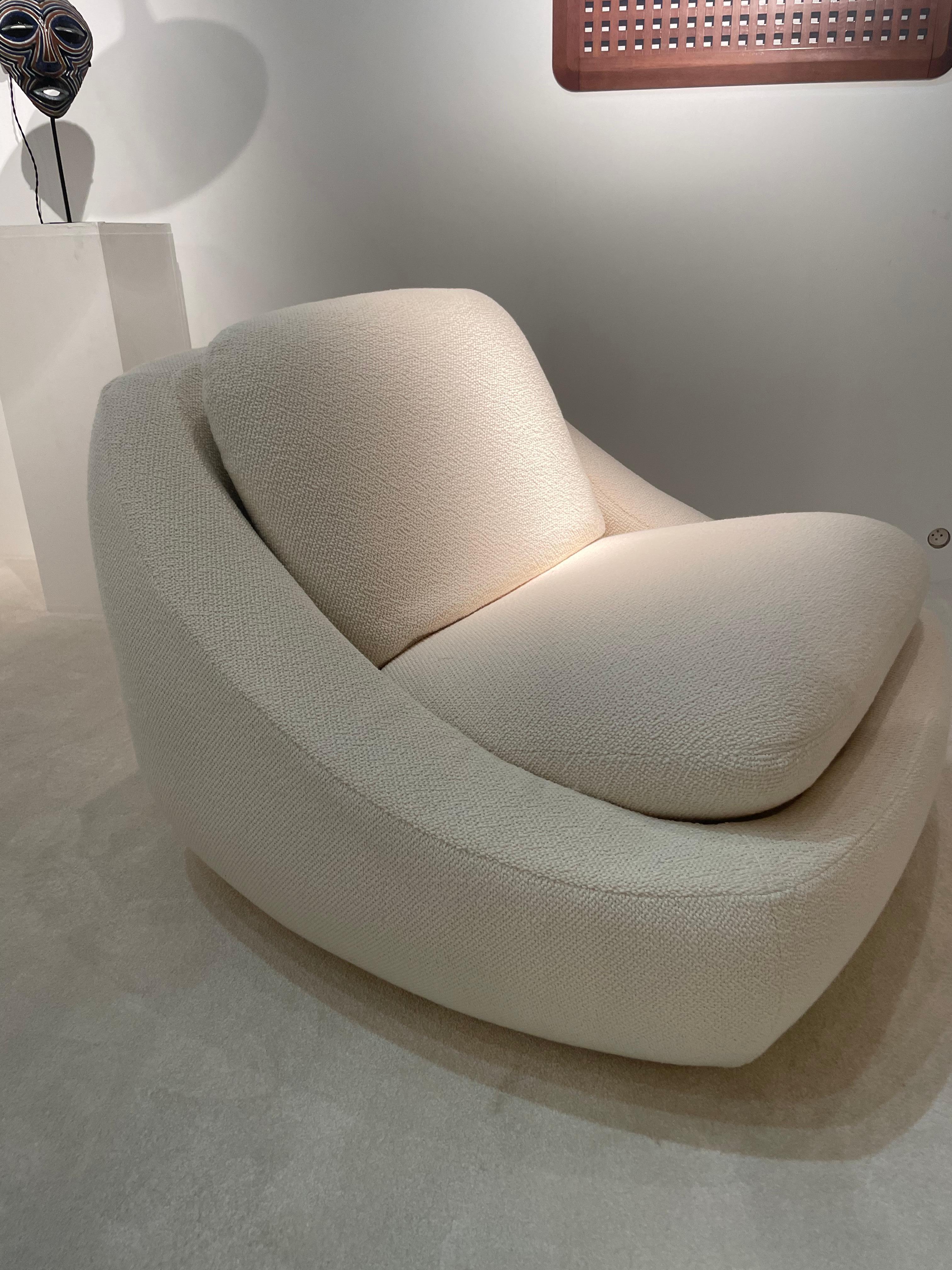 Mid-Century Modern Paire de fauteuils OSAKA de Boris Burov en vente