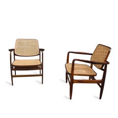 Pair of "Oscar" Chair by Sergio Rodrigues