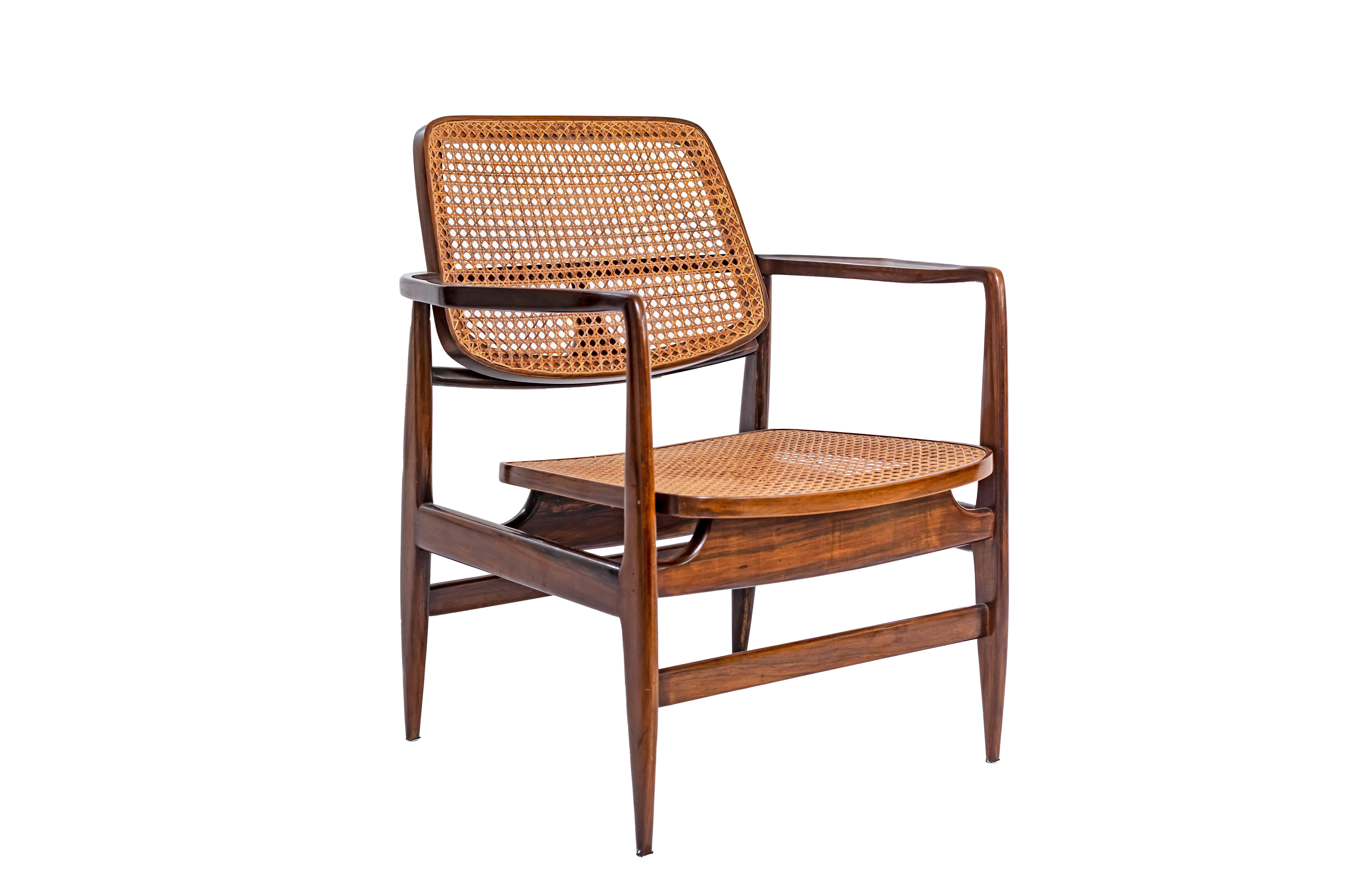 Mid-Century moderno Coppia di poltrone Oscar in vendita