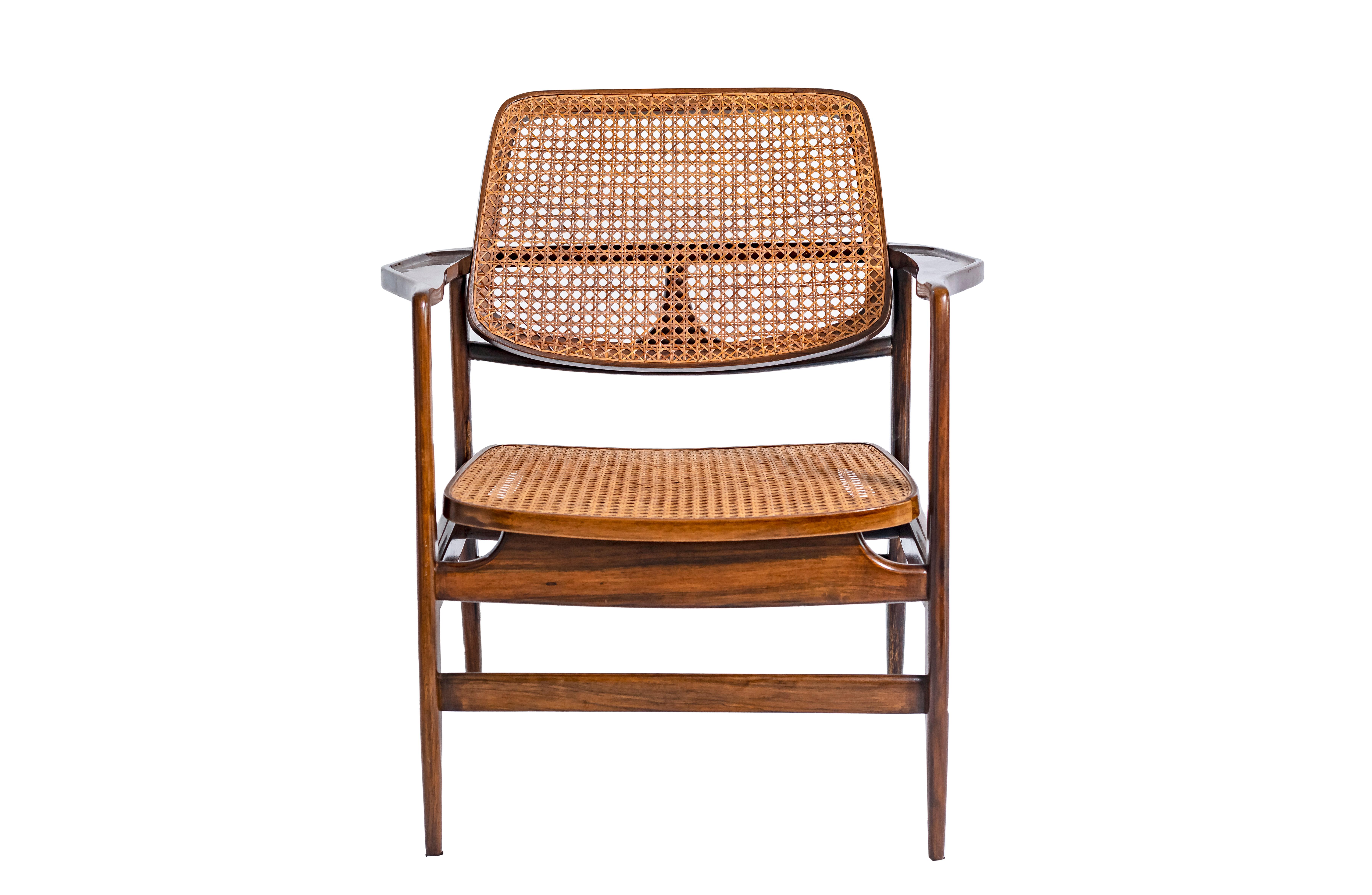 Canna Coppia di poltrone Oscar in vendita