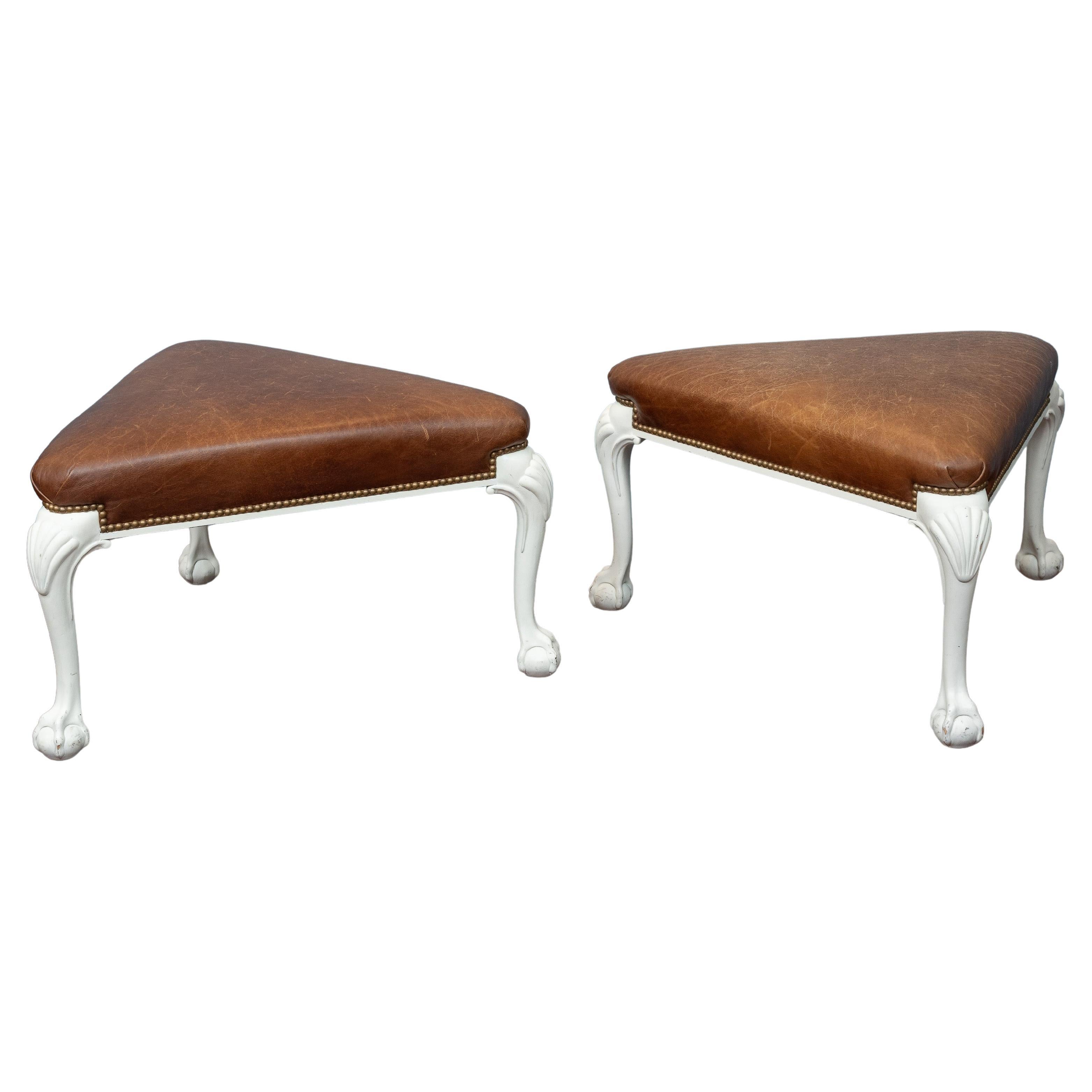 Pair of Oscar de la Renta Ottoman