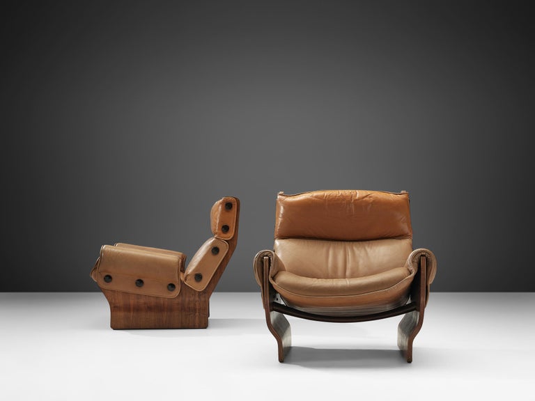 Osvaldo Borsani Canada Lounge Chair, Leather Lounge Chairs Canada