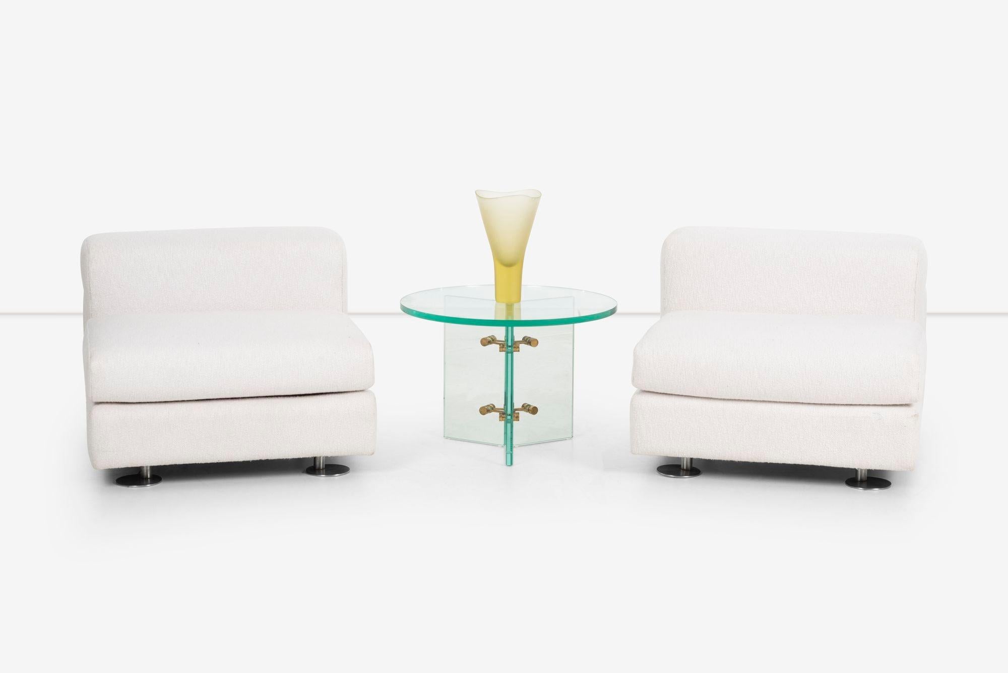 Mid-20th Century Pair of Osvaldo Borsani Lounge Chairs For Sale