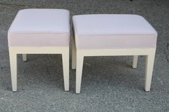 Pair of Ottomans by Philippe Starck for the Clift Hotel, San Francisco, CA