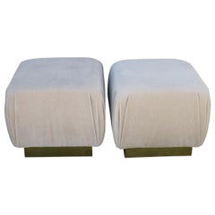 Pair of Ottomans