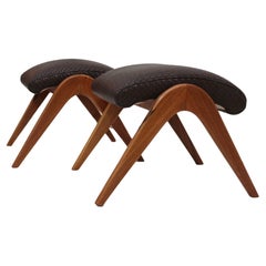 Pair of Ottomans Model 175GH by Vladimir Kagan