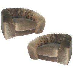 Pair of "Ours Polaire" Armchairs after Jean Royère