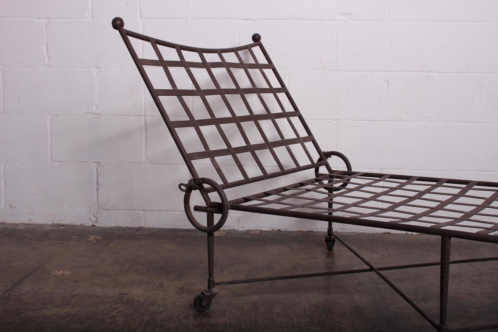 Pair of Outdoor Chaises by Mario Papperzini for Salterini In Good Condition In Dallas, TX