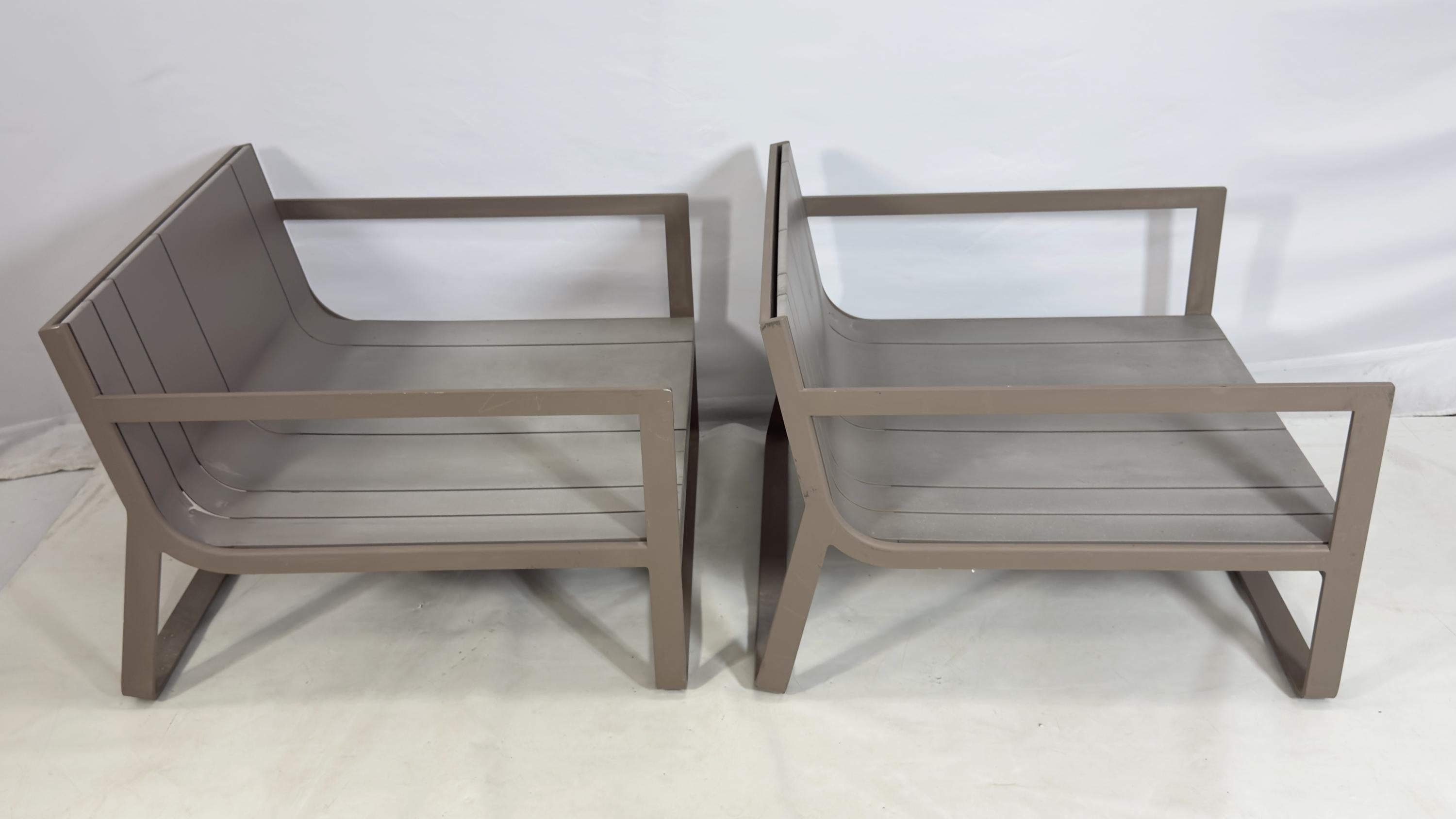 Pareja de tumbonas de exterior de Mario Ruiz para GandiaBlasco en venta 2