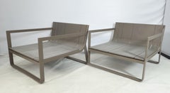 Coppia di sedie da salotto per esterni di Mario Ruiz per GandiaBlasco