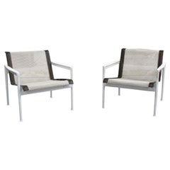 Vintage Pair of Outdoor Patio Chairs by Richard Schultz for Knoll