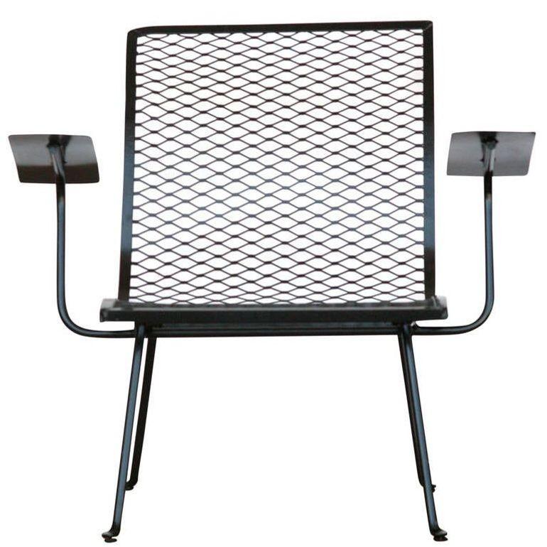 Mid-Century moderno Coppia di sedie da salotto per esterni di Karl Lightfoot Studio A in vendita