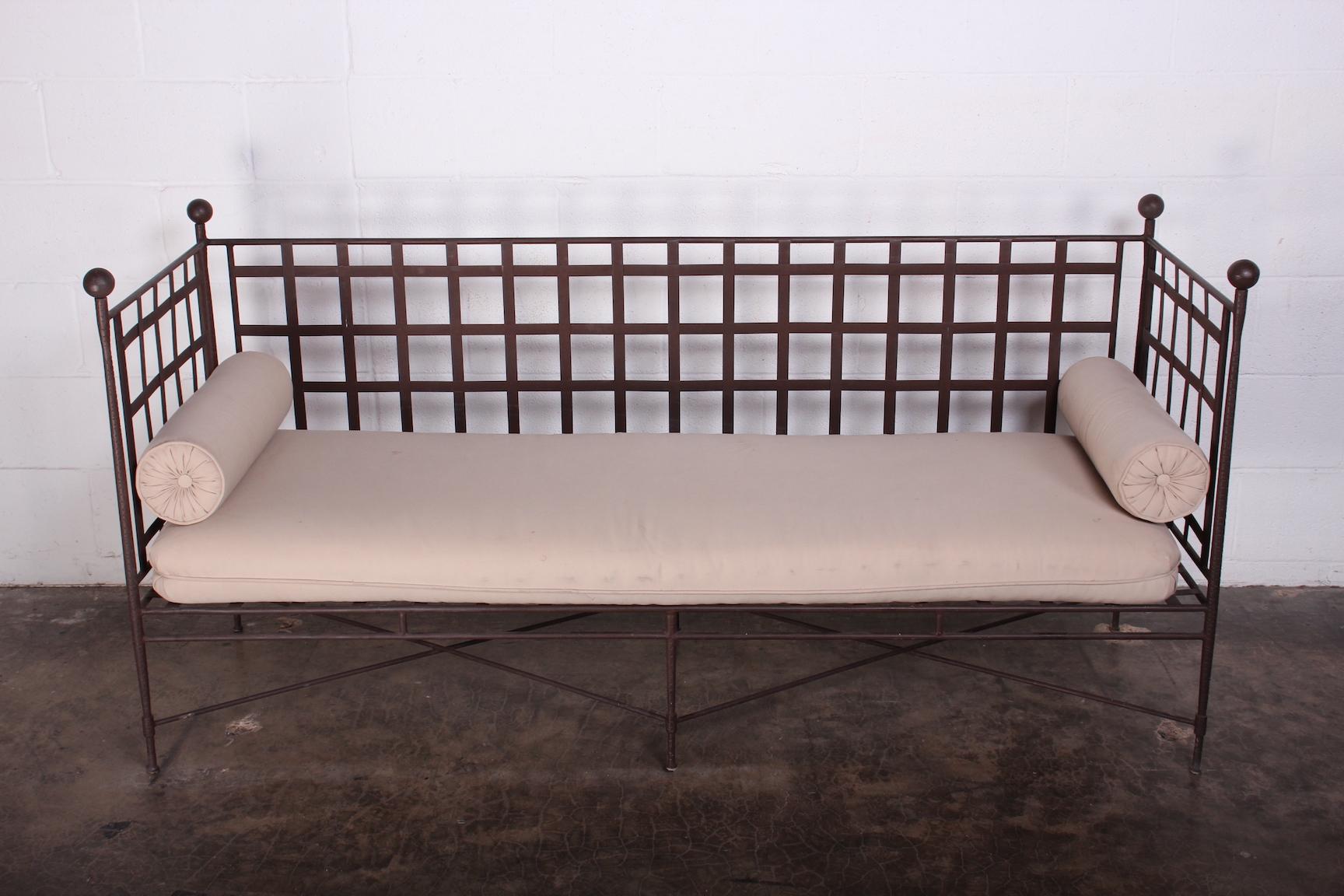 Iron Outdoor Sofa by Mario Papperzini for Salterini