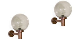 Pair of Outdoor Wall Lights by Falkenbergs Belysning, Sweden, 1970