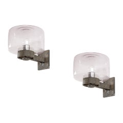Vintage Pair of Outdoor Wall Lights, Norway, 1960s