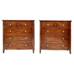 Outstanding Pair Of Clayborn Demi-Lune Cabinets From Charles Fradin, Los Angeles