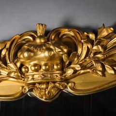 An Unusual Carved Giltwood Mirror, Possibly Scottish, Circa 1880