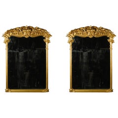 Pair of Oval Bronze Reliefs After Clodion