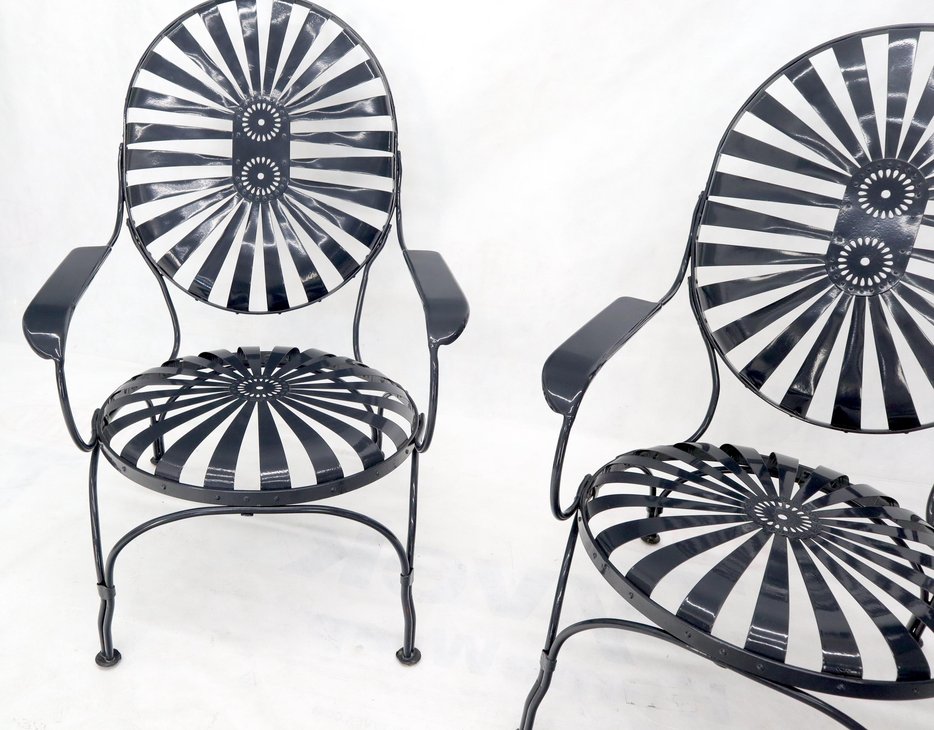 francois carre sunburst chairs