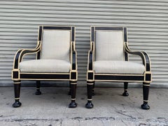Pair of Oversized Armchairs by Hendrix-Allardyce