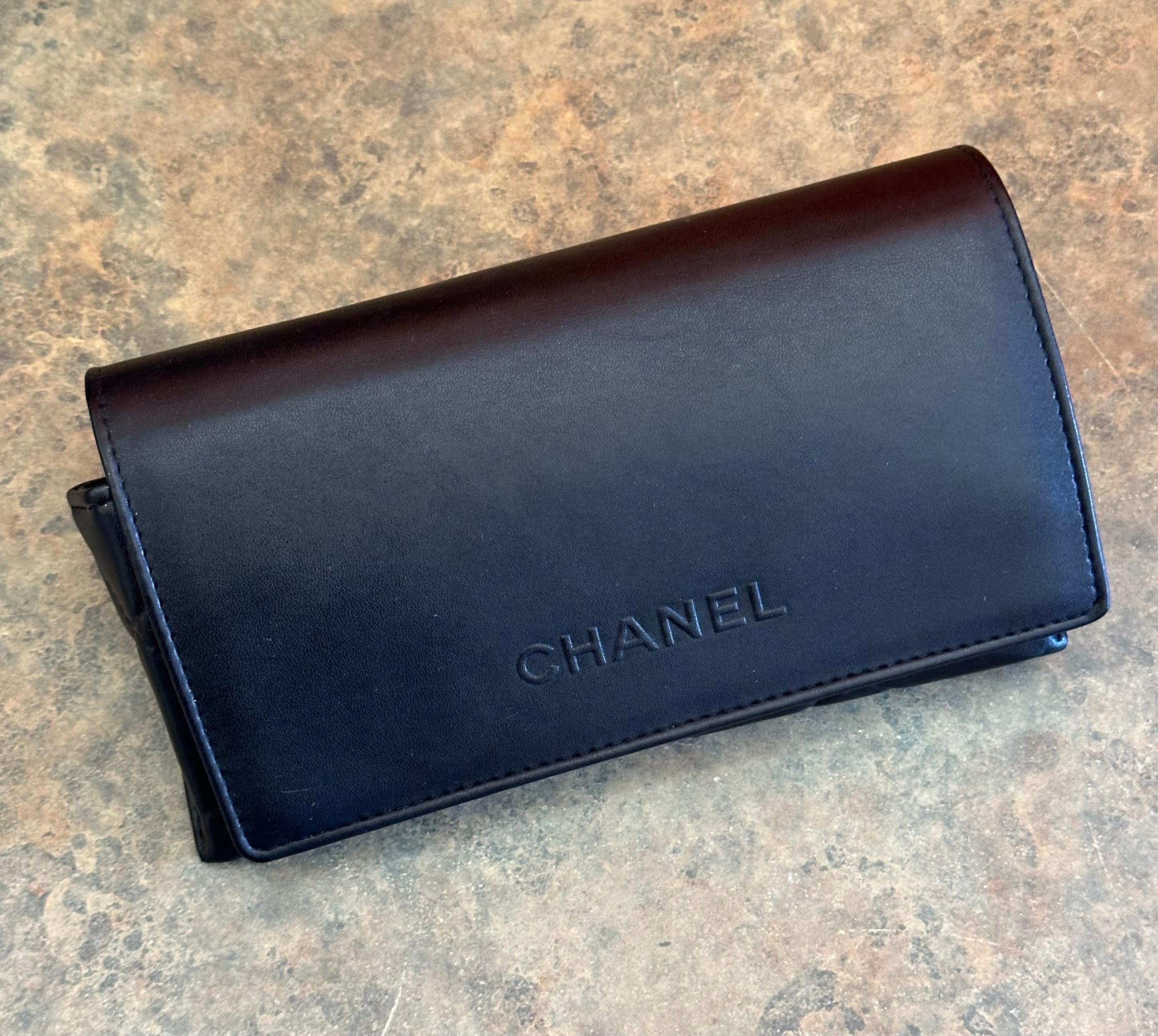 Pair of Oversized Quilted Shield Sunglasses with Original Case & Box by Chanel For Sale 10