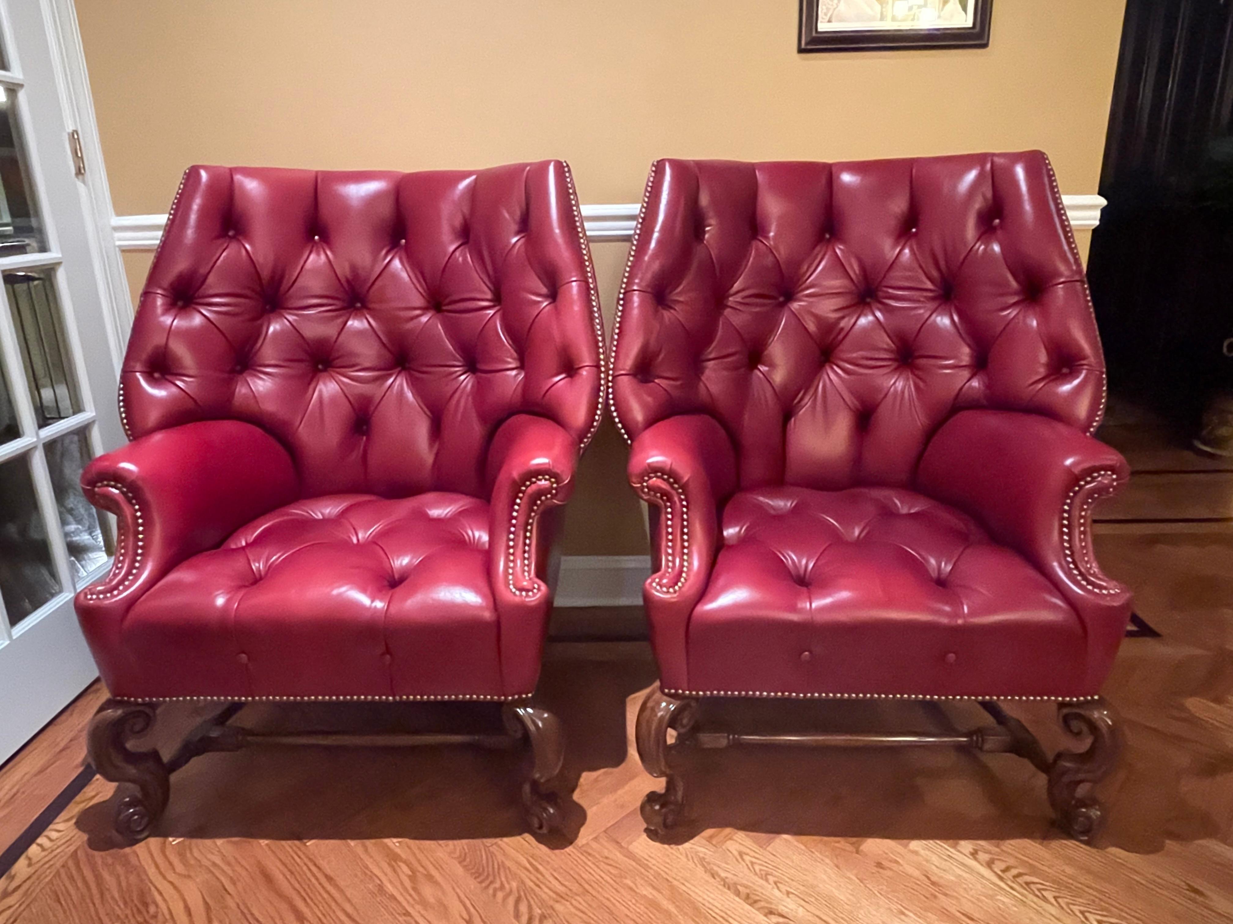 oversized wingback chairs