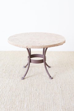 Paire de pièces O.W. Tables à boissons de patio et de jardin fausses pierres Lee
