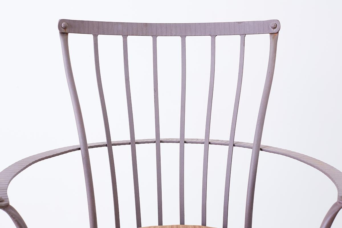 Modern Pair of O.W Lee Monterra Swivel Rocker Lounge Chairs